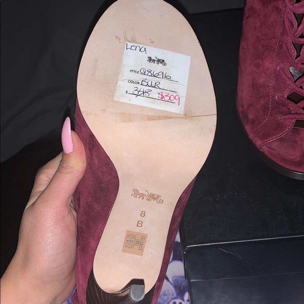 Coach Heels - Picture 3 of 5